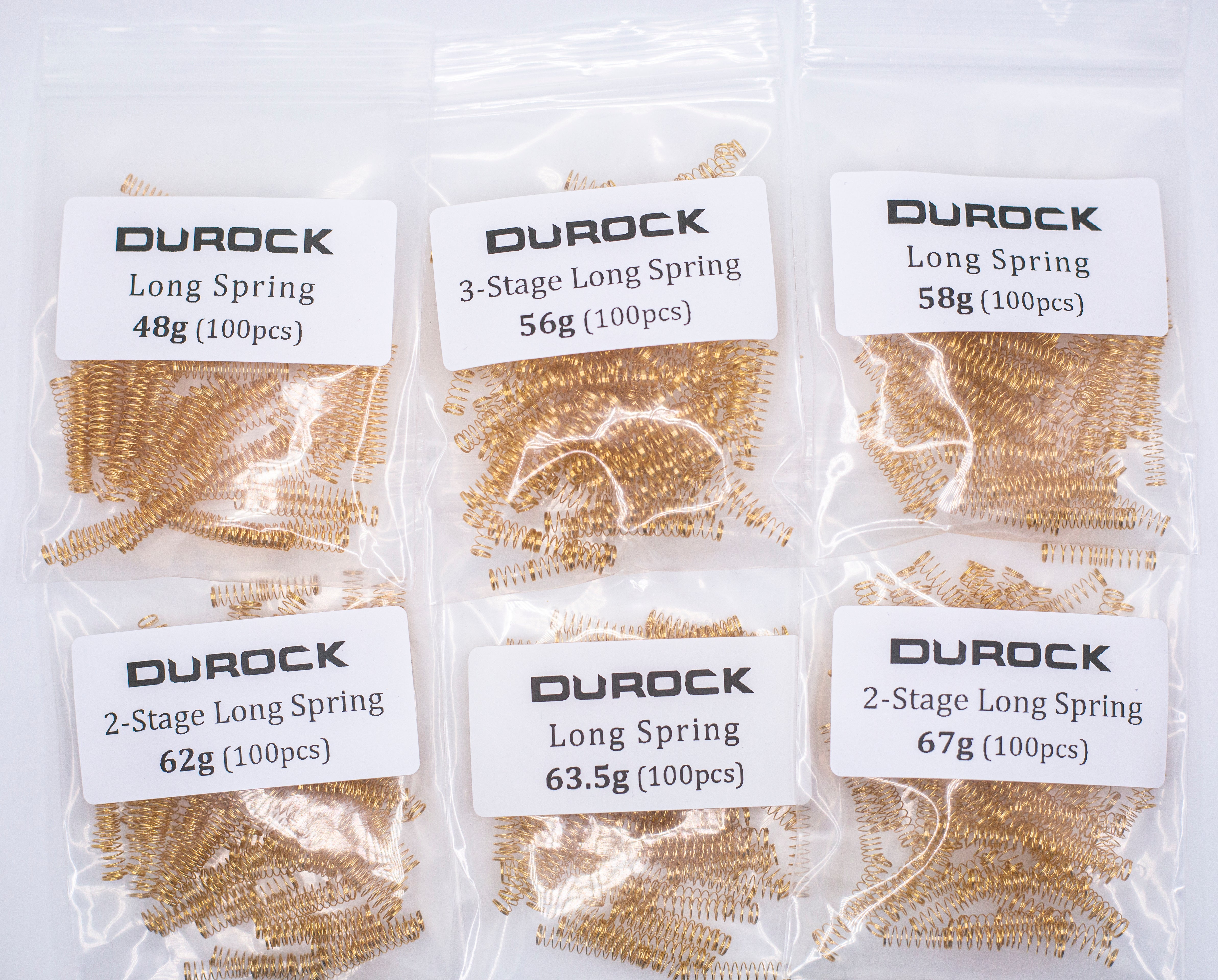 Durock Gold Plated Long Springs