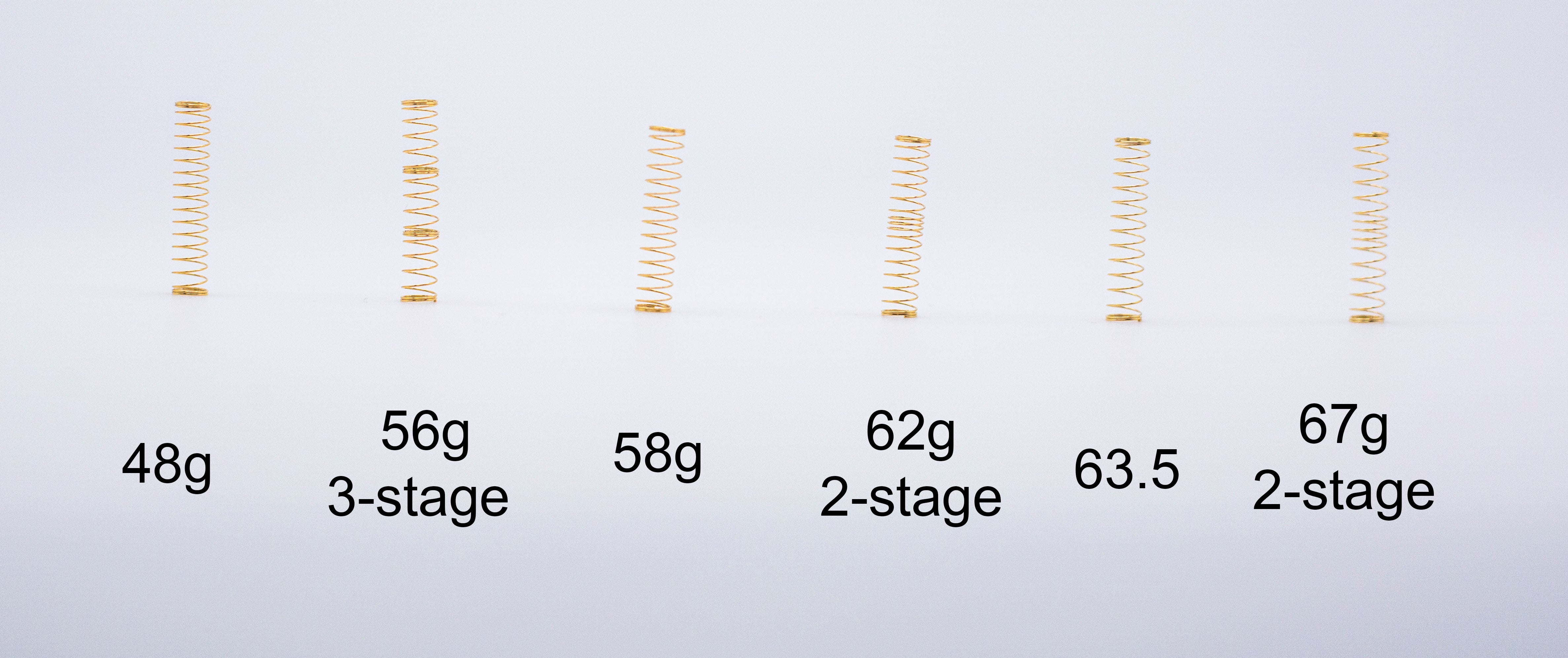 Durock Gold Plated Long Springs