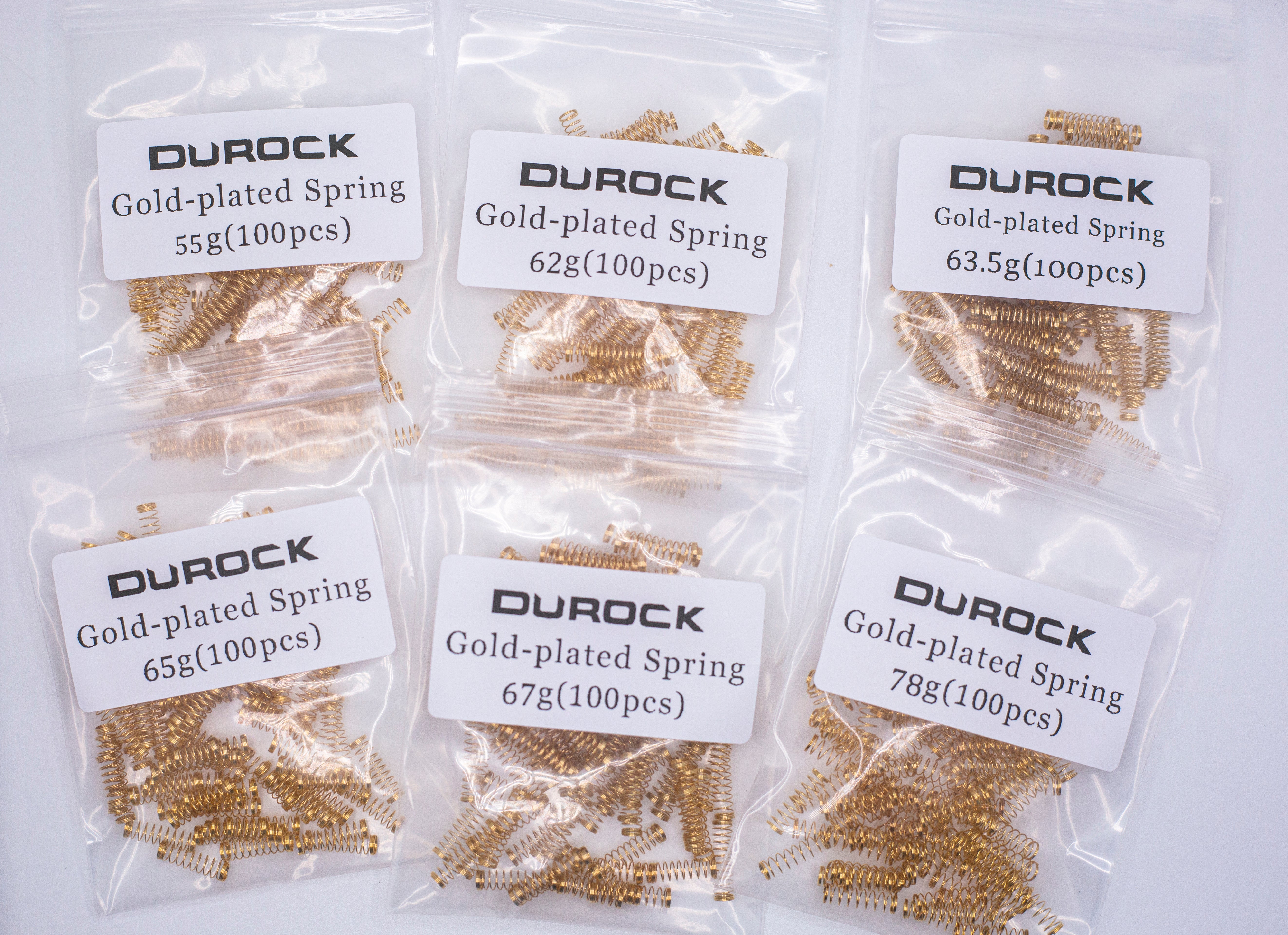 Durock Gold Plated Regular Springs