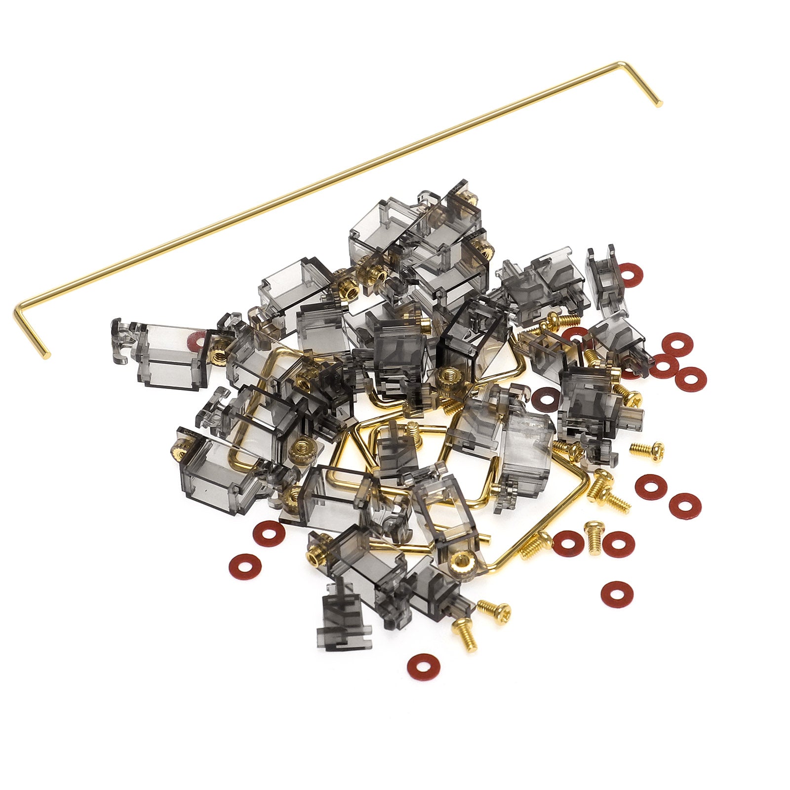 durock v2 screw in stabilizers smokey clear