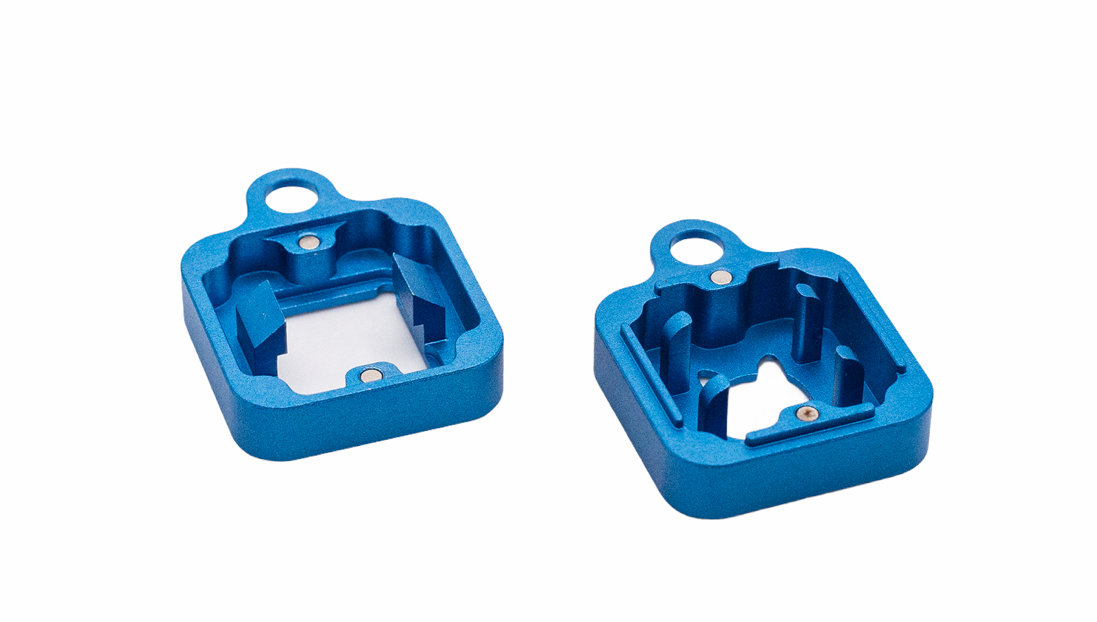 2 in 1 aluminum switch opener blue