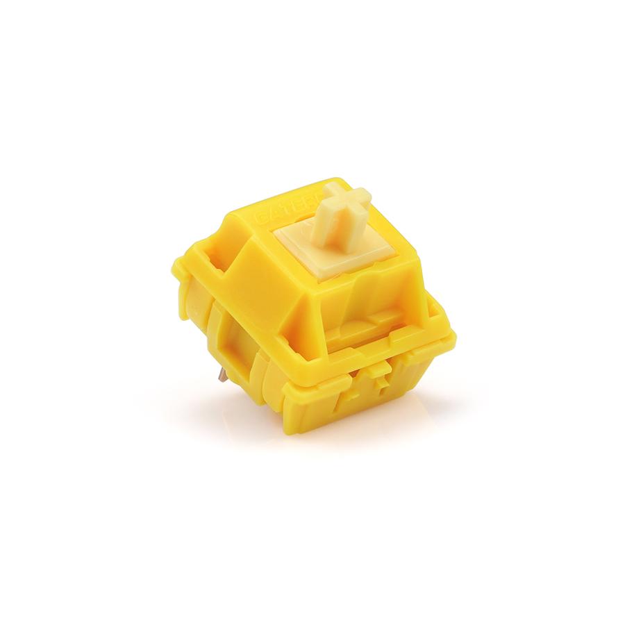 Gateron Caps Gold Yellow Switches - 35 Pack