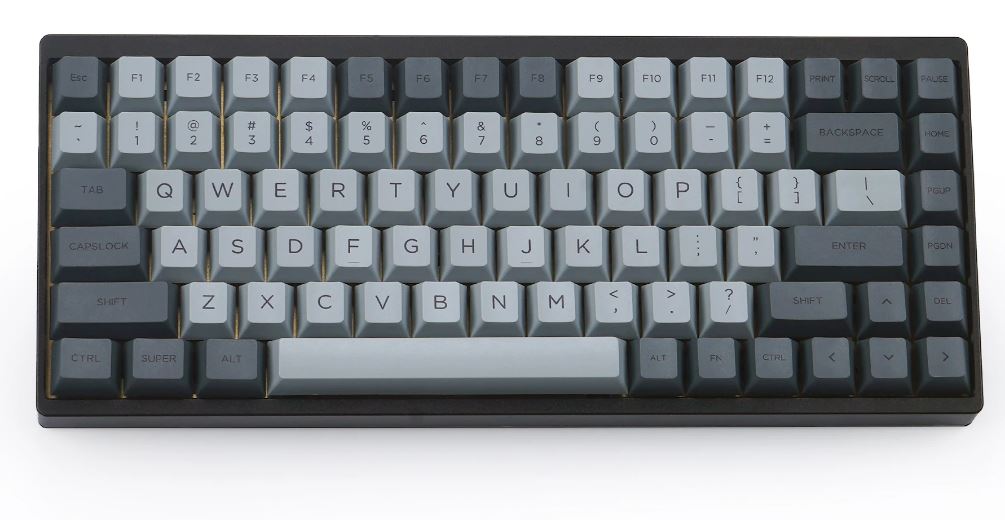 Cement Grey PBT Dye-Sub Keycaps Set