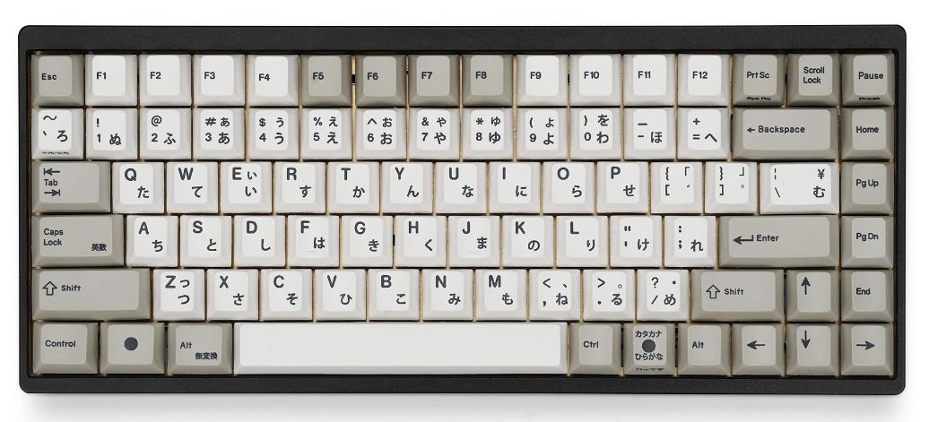 EnjoyPBT Black Japanese 148 Key Keyset