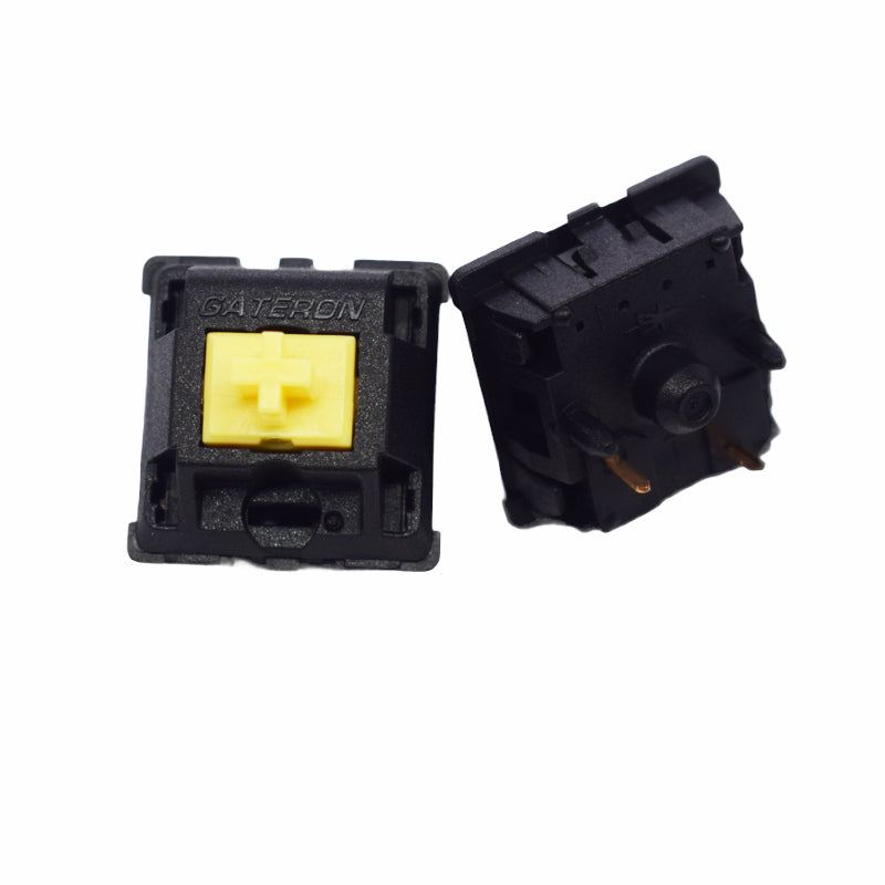 gateron yellow black top switches