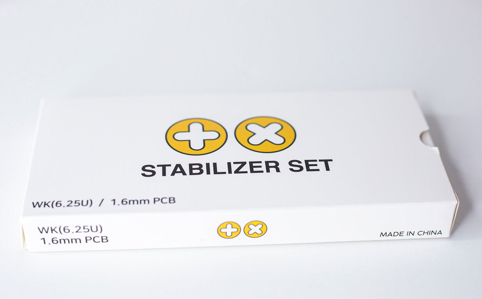 TX Stabilizers WK 6.25u 1.6t White