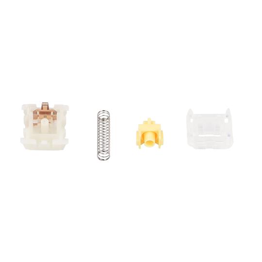 Gateron Caps Gold Yellow Switches - 35 Pack
