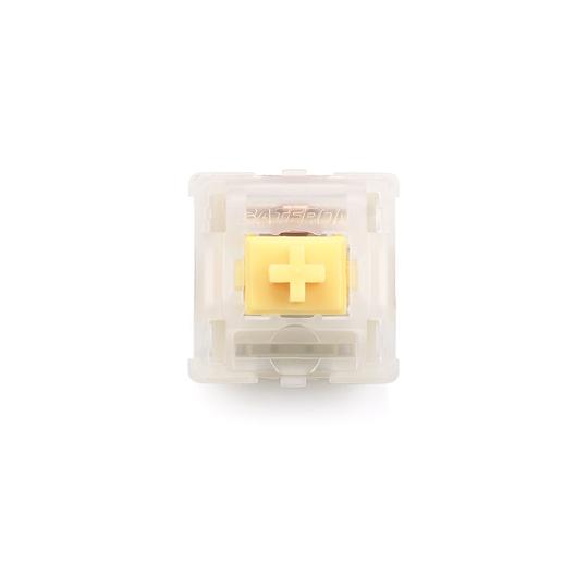 Gateron Caps Gold Yellow Switches - 35 Pack