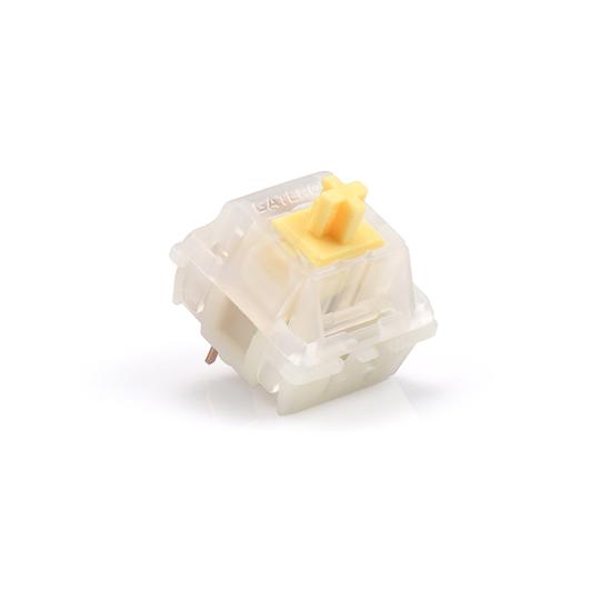 Gateron Caps Gold Yellow Switches - 35 Pack