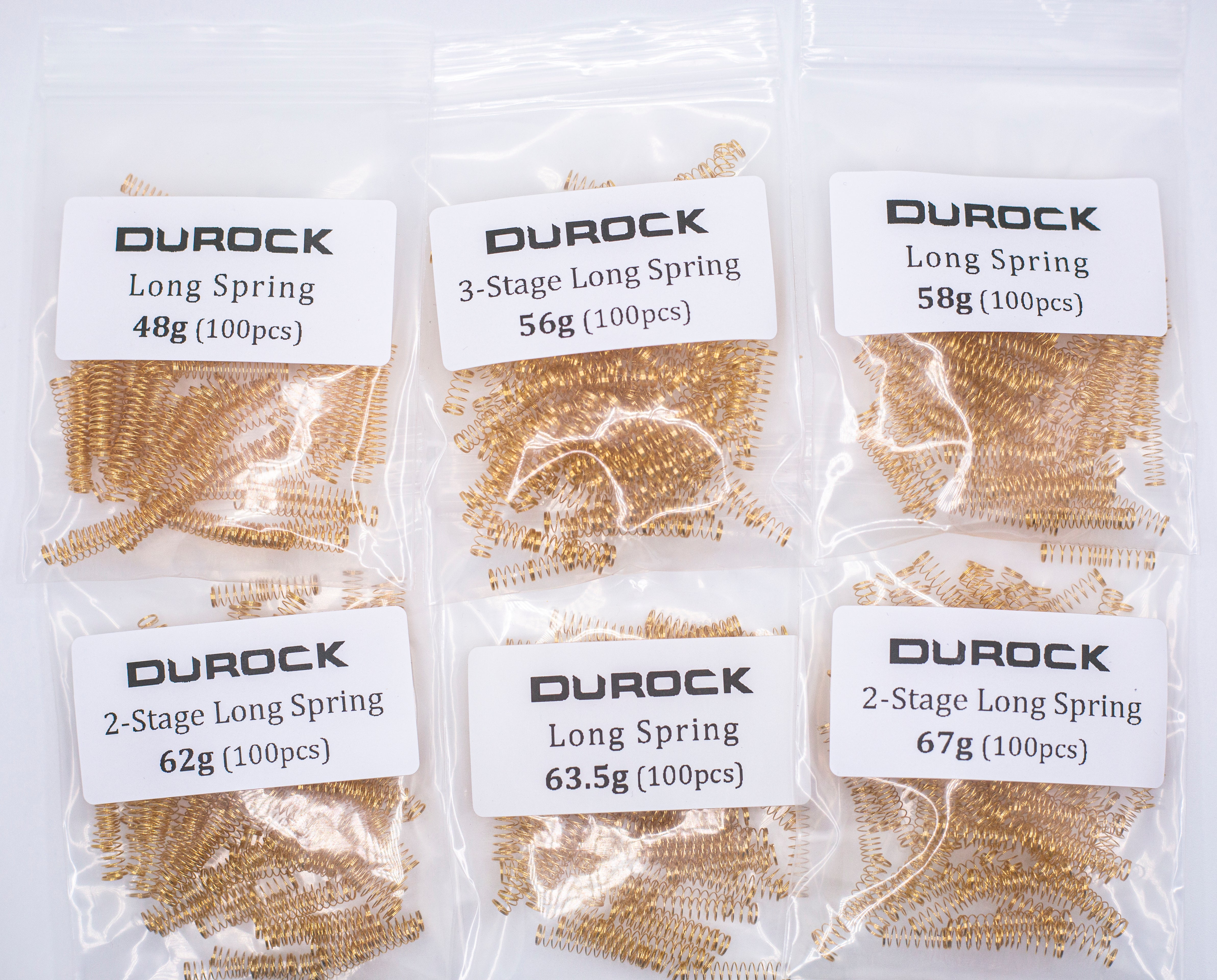 Durock Gold Plated Long Springs