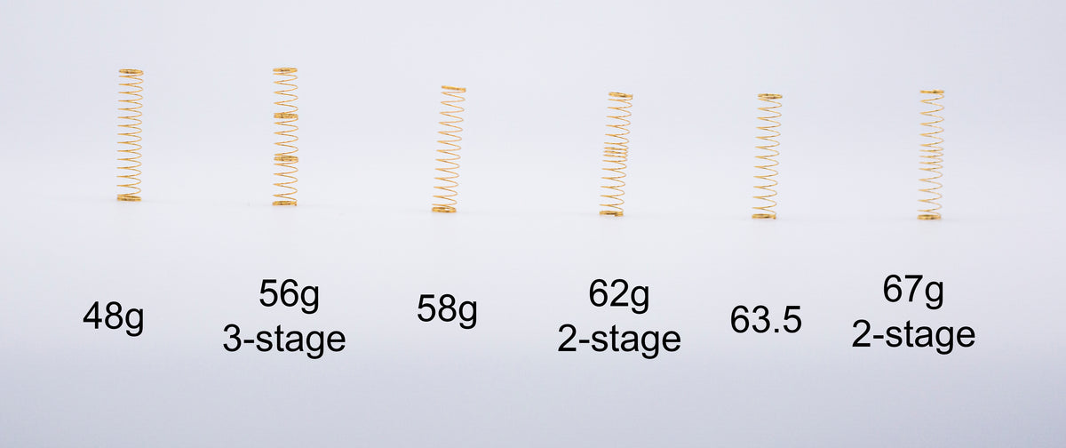 Spring Type Gold Durock Gold Plated Long Springs