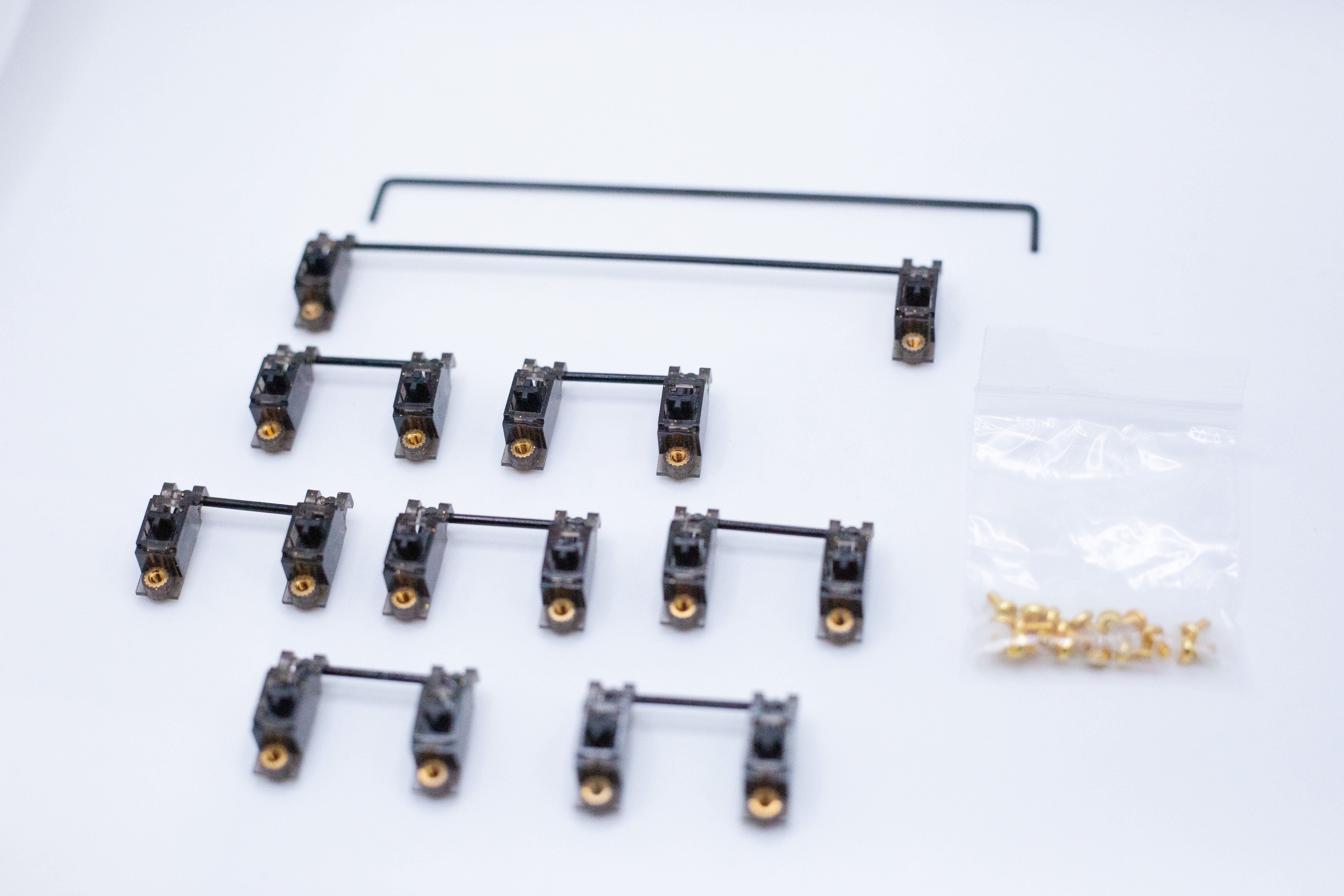 WS Stabilizers V3.1 Black Glitter