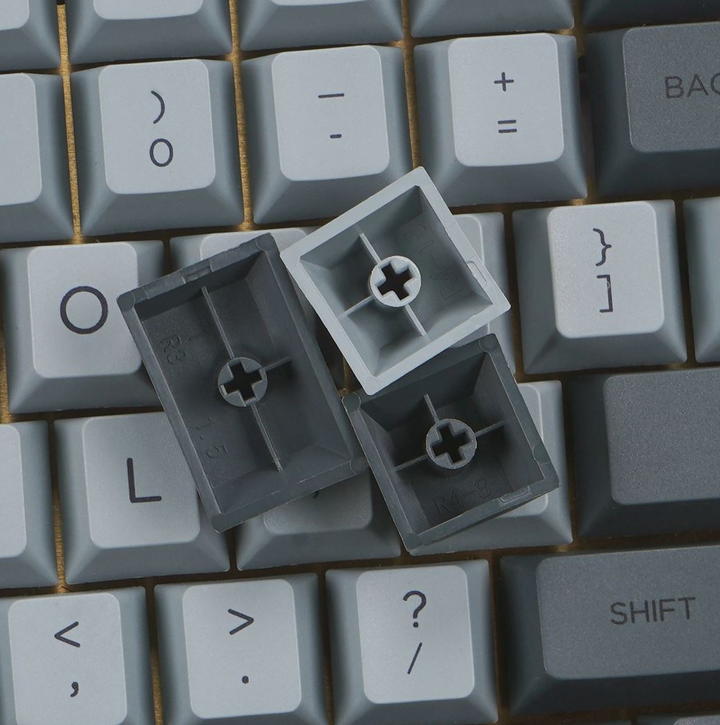 Cement Grey PBT Dye-Sub Keycaps Set - Thumbnail 4
