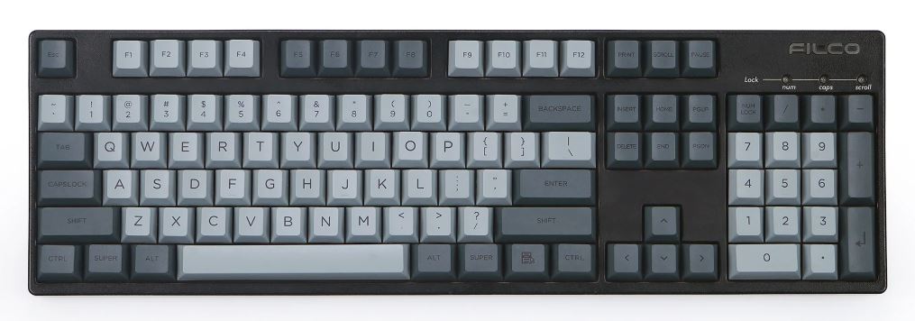 Cement Grey PBT Dye-Sub Keycaps Set - Thumbnail 3