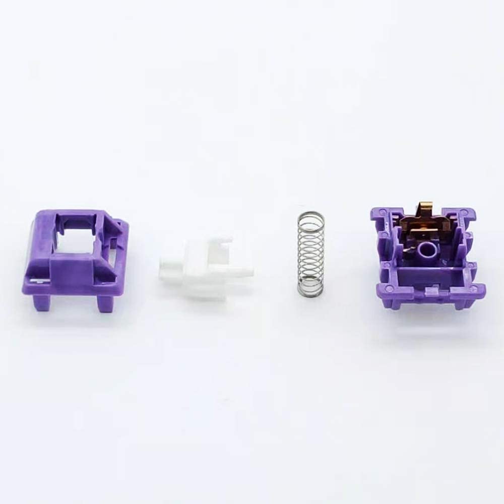 Tecsee Purple Panda Tactile Switches