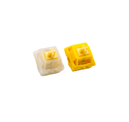 Gateron Caps Gold Yellow Switches - 35 Pack